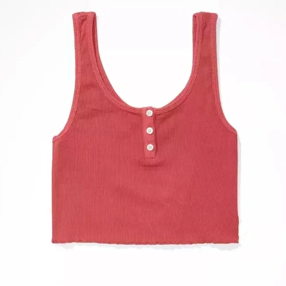 Pink Crop Tank - Picture 4 of 6